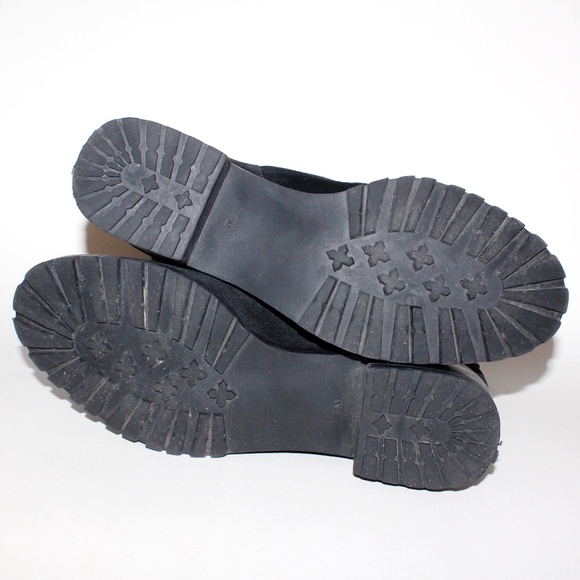 Talbots Tish Faux-Fur Ankle Boots in Black - Picture 14 of 15